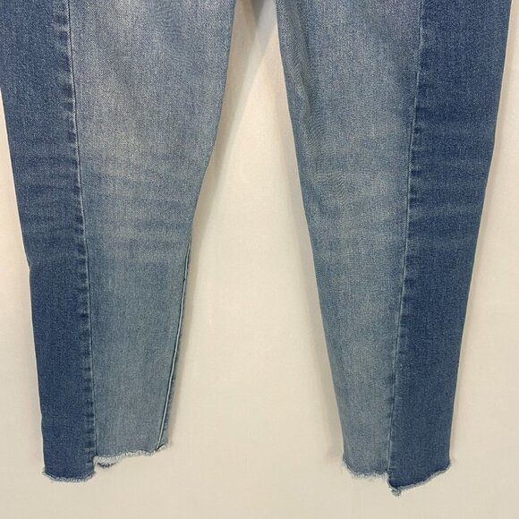 Silver Jeans Izzy Slim Crop Women's Size 25 (26 x 25) Mid Rise Light Wash - Picture 6 of 13